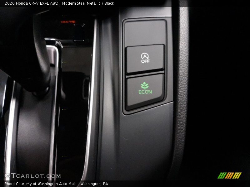 Modern Steel Metallic / Black 2020 Honda CR-V EX-L AWD