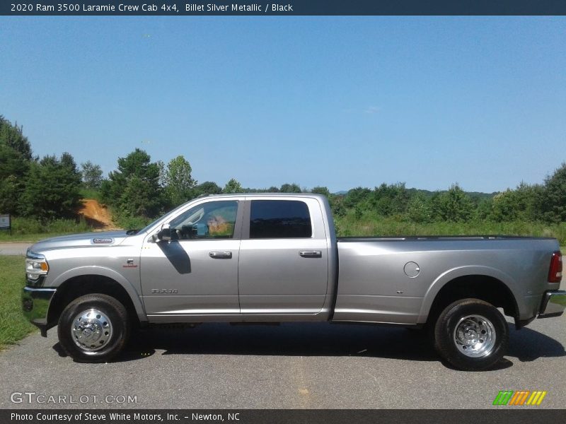  2020 3500 Laramie Crew Cab 4x4 Billet Silver Metallic