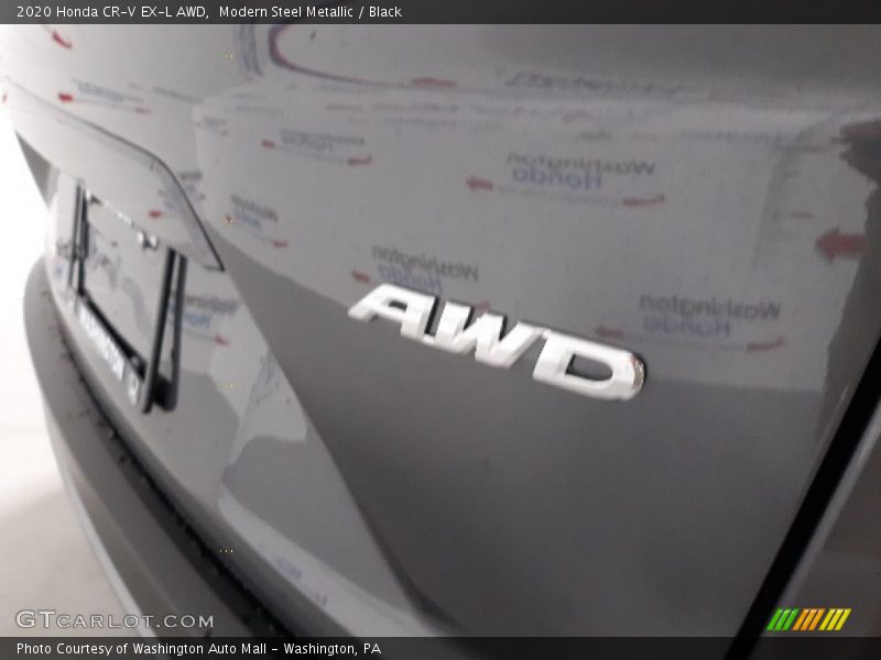 Modern Steel Metallic / Black 2020 Honda CR-V EX-L AWD
