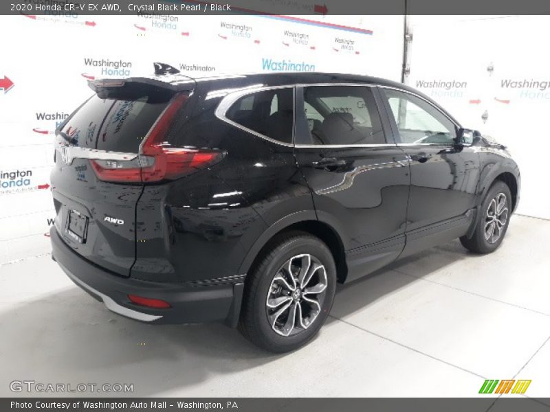 Crystal Black Pearl / Black 2020 Honda CR-V EX AWD