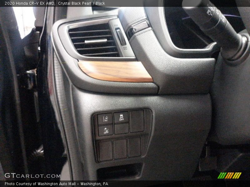 Crystal Black Pearl / Black 2020 Honda CR-V EX AWD