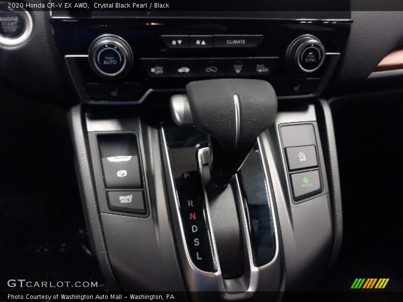 Crystal Black Pearl / Black 2020 Honda CR-V EX AWD