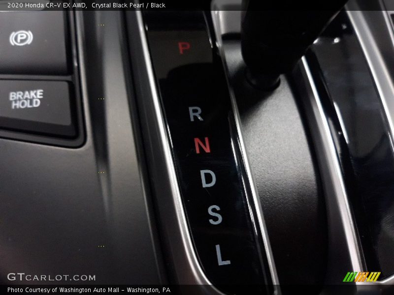 Crystal Black Pearl / Black 2020 Honda CR-V EX AWD