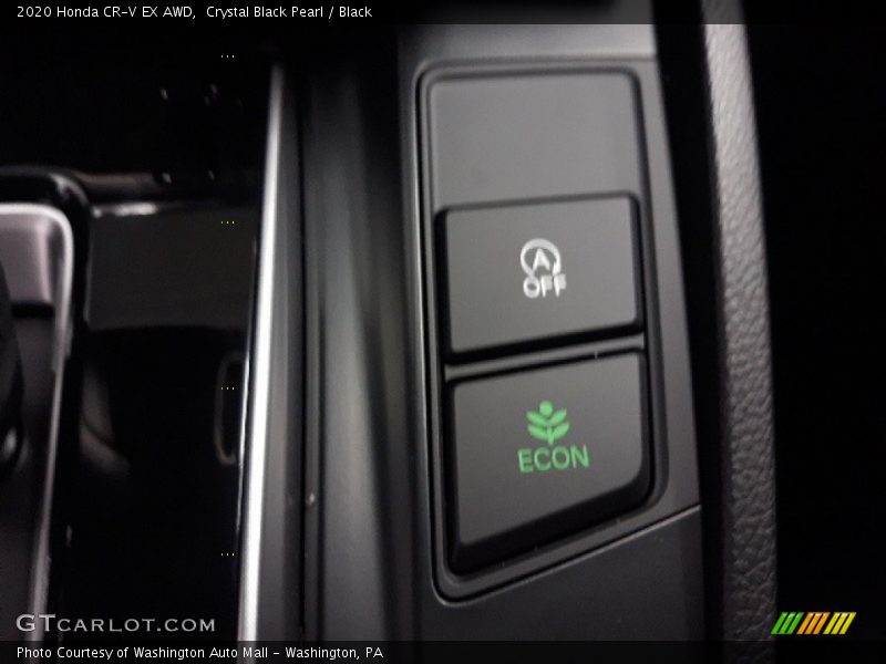 Crystal Black Pearl / Black 2020 Honda CR-V EX AWD
