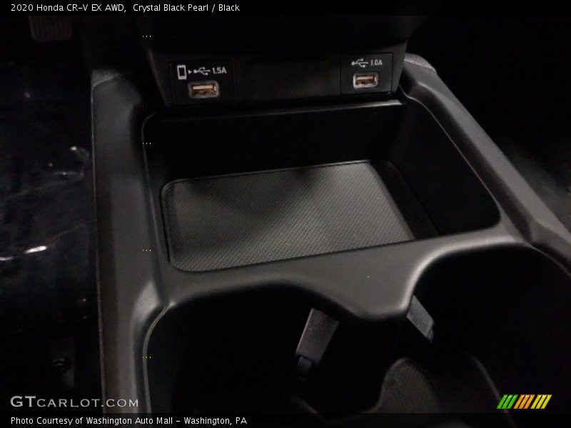 Crystal Black Pearl / Black 2020 Honda CR-V EX AWD