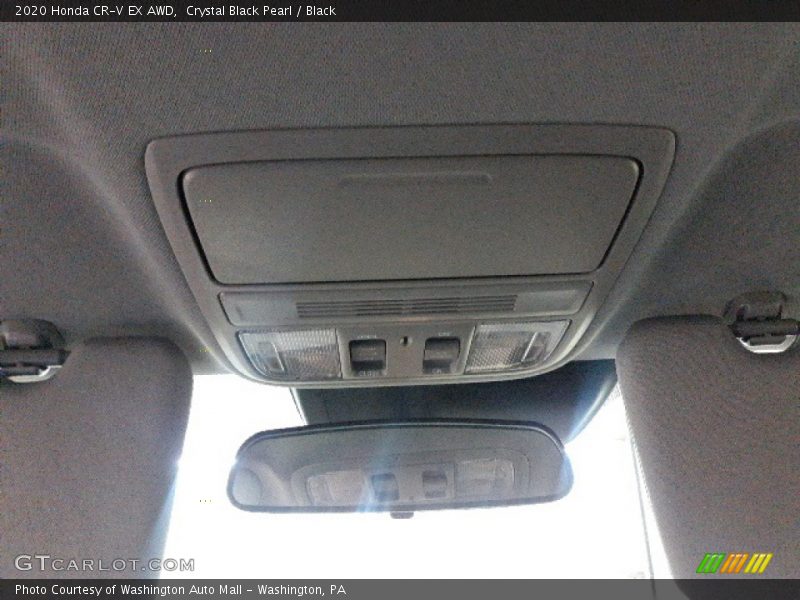Crystal Black Pearl / Black 2020 Honda CR-V EX AWD