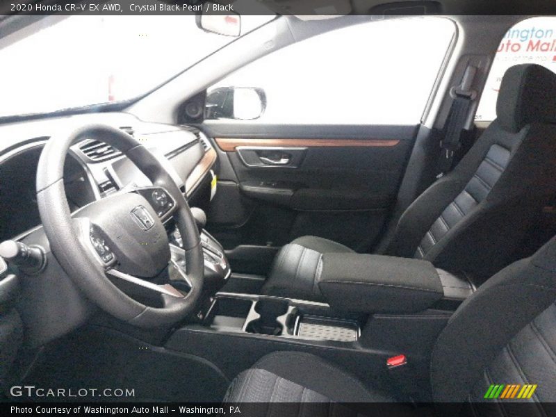 Crystal Black Pearl / Black 2020 Honda CR-V EX AWD