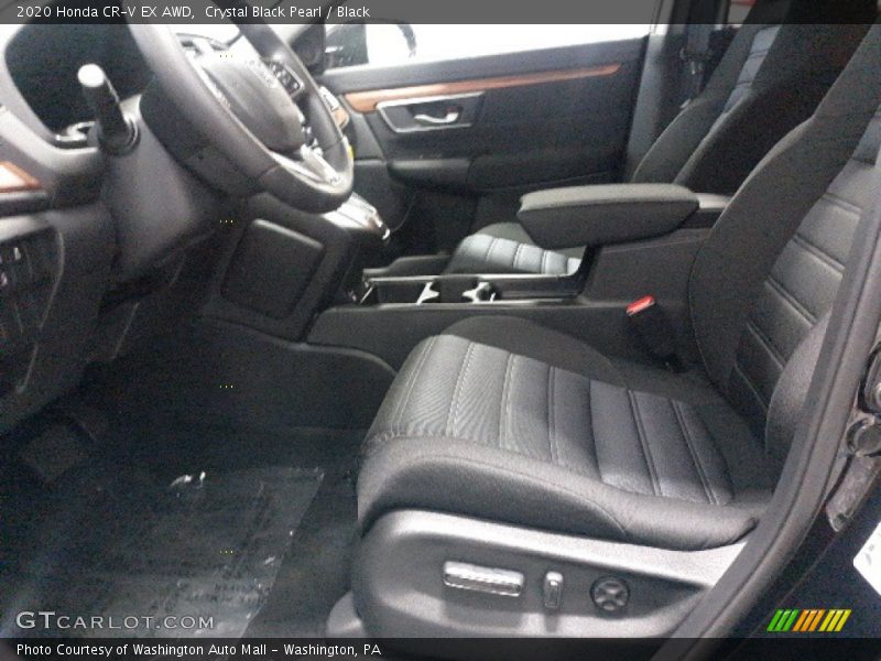 Crystal Black Pearl / Black 2020 Honda CR-V EX AWD