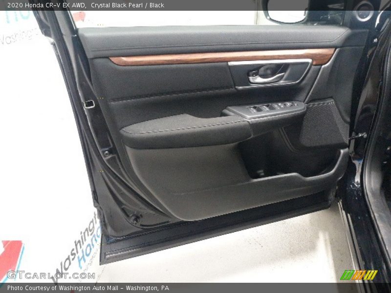 Crystal Black Pearl / Black 2020 Honda CR-V EX AWD
