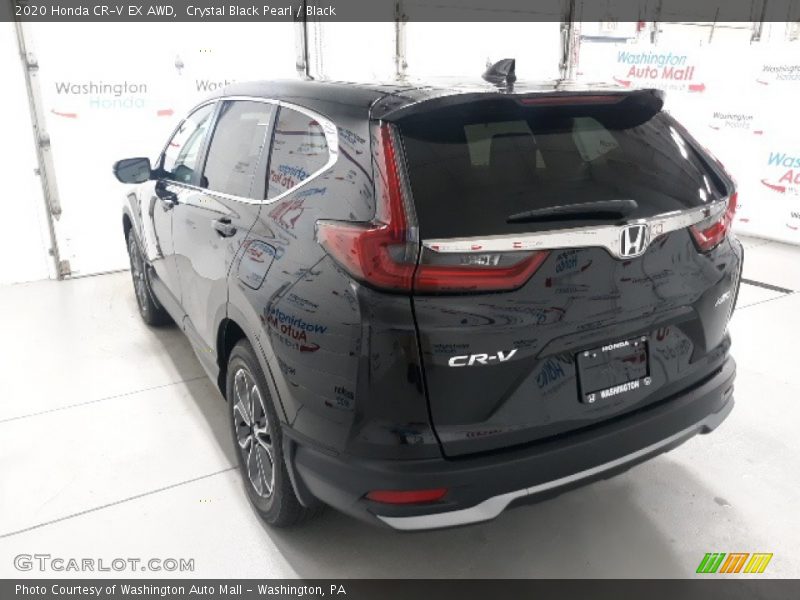 Crystal Black Pearl / Black 2020 Honda CR-V EX AWD