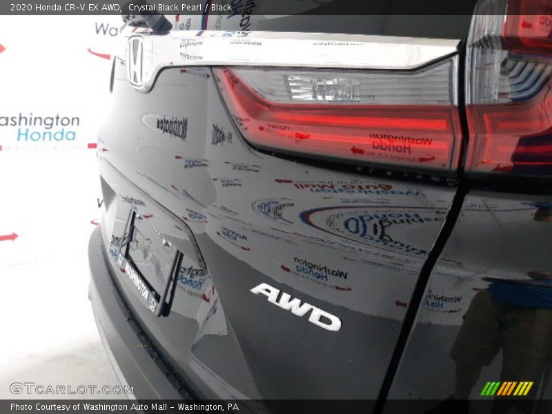 Crystal Black Pearl / Black 2020 Honda CR-V EX AWD
