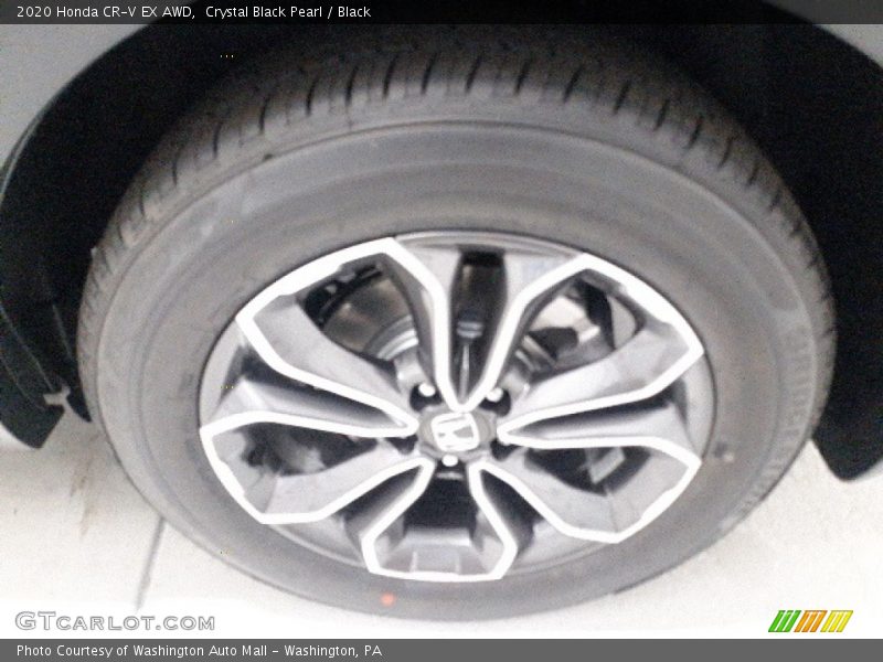 Crystal Black Pearl / Black 2020 Honda CR-V EX AWD