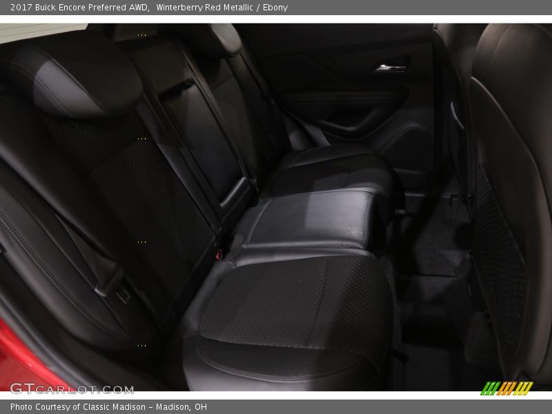 Winterberry Red Metallic / Ebony 2017 Buick Encore Preferred AWD