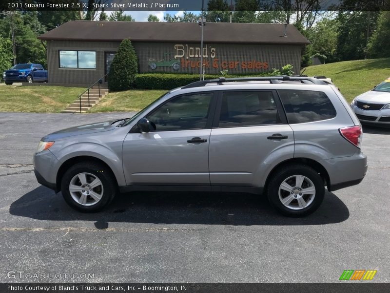 Spark Silver Metallic / Platinum 2011 Subaru Forester 2.5 X
