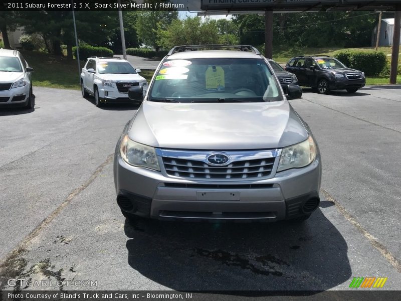 Spark Silver Metallic / Platinum 2011 Subaru Forester 2.5 X
