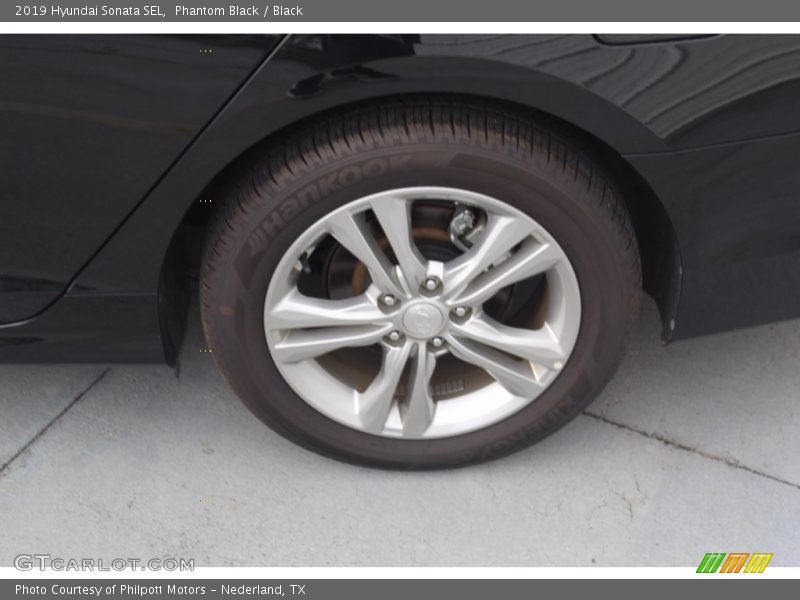 Phantom Black / Black 2019 Hyundai Sonata SEL