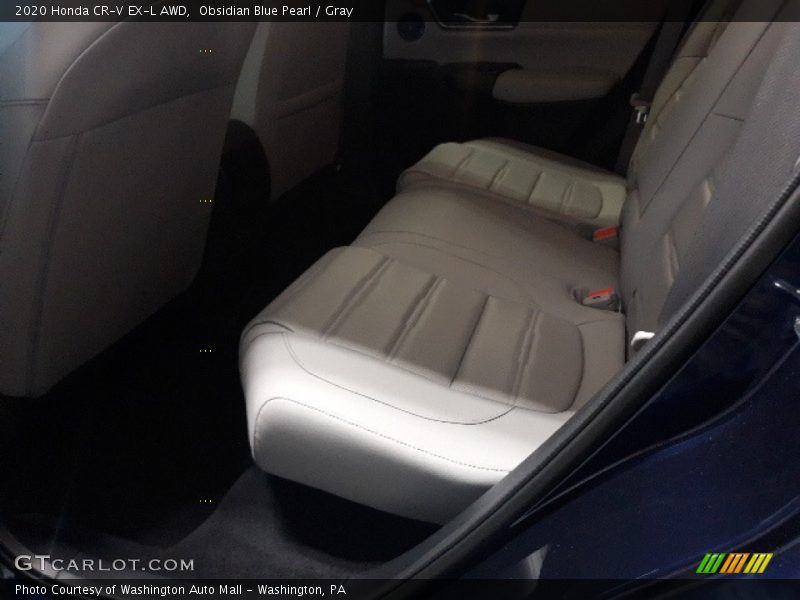 Obsidian Blue Pearl / Gray 2020 Honda CR-V EX-L AWD