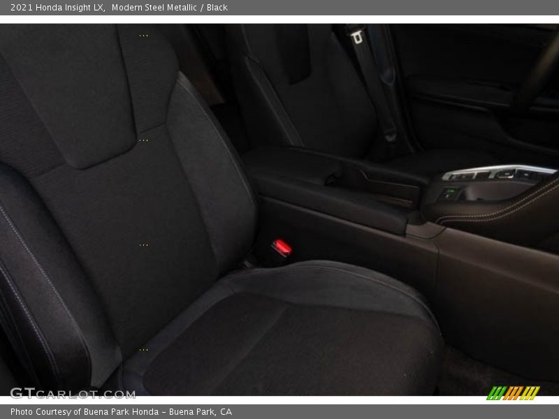 Modern Steel Metallic / Black 2021 Honda Insight LX