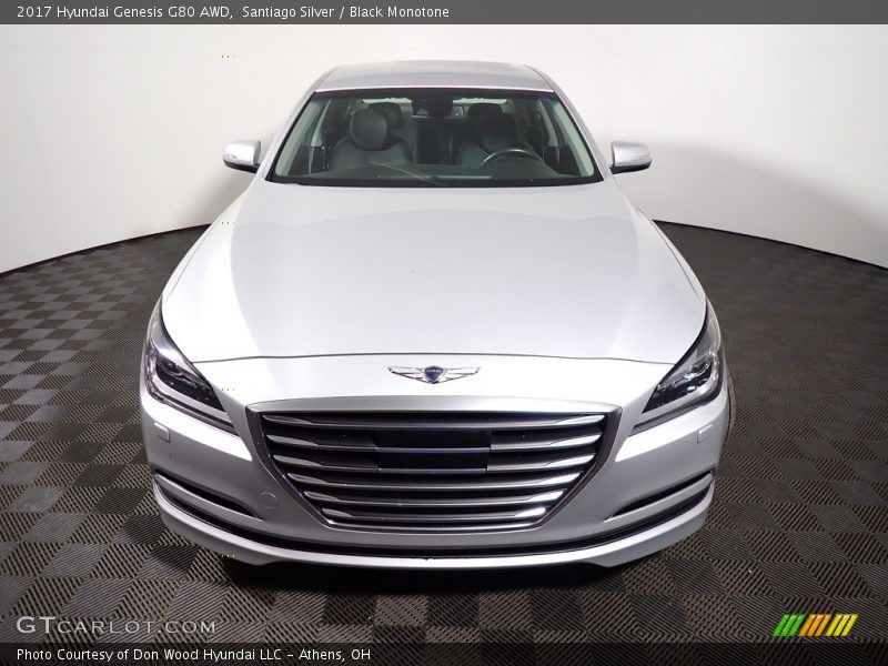 Santiago Silver / Black Monotone 2017 Hyundai Genesis G80 AWD