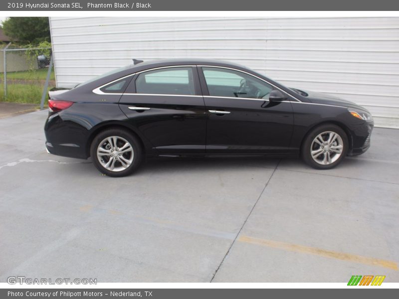 Phantom Black / Black 2019 Hyundai Sonata SEL