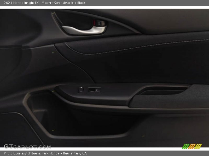Modern Steel Metallic / Black 2021 Honda Insight LX