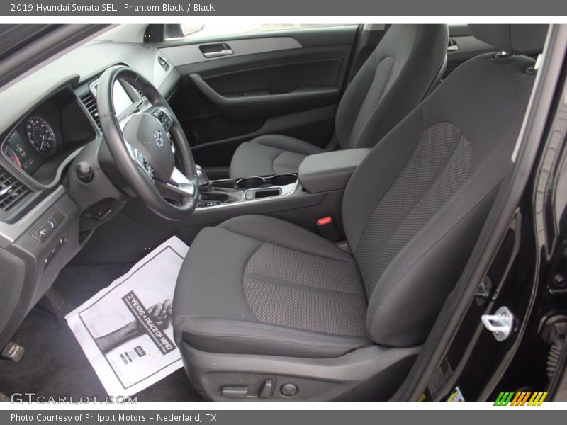 Phantom Black / Black 2019 Hyundai Sonata SEL