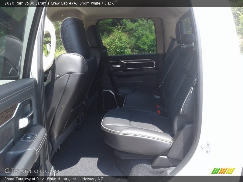 Bright White / Black 2020 Ram 3500 Laramie Crew Cab 4x4