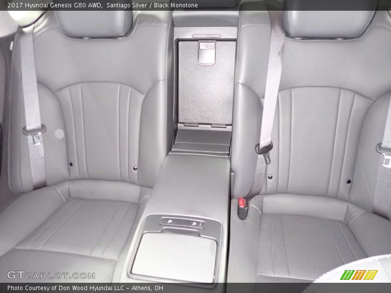 Santiago Silver / Black Monotone 2017 Hyundai Genesis G80 AWD