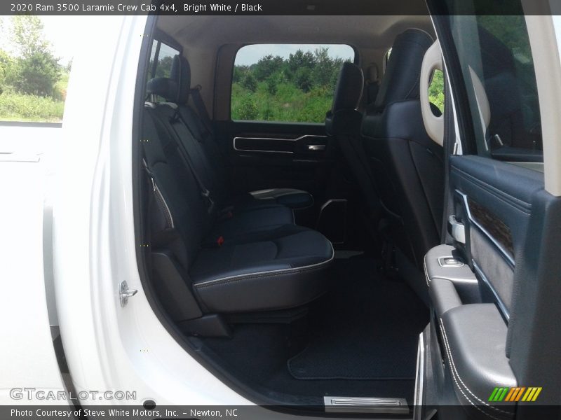 Bright White / Black 2020 Ram 3500 Laramie Crew Cab 4x4