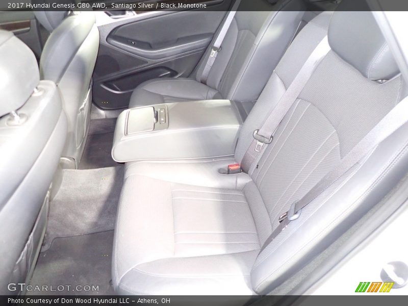 Santiago Silver / Black Monotone 2017 Hyundai Genesis G80 AWD