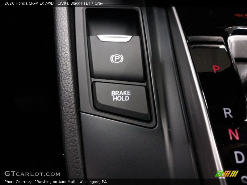 Crystal Black Pearl / Gray 2020 Honda CR-V EX AWD