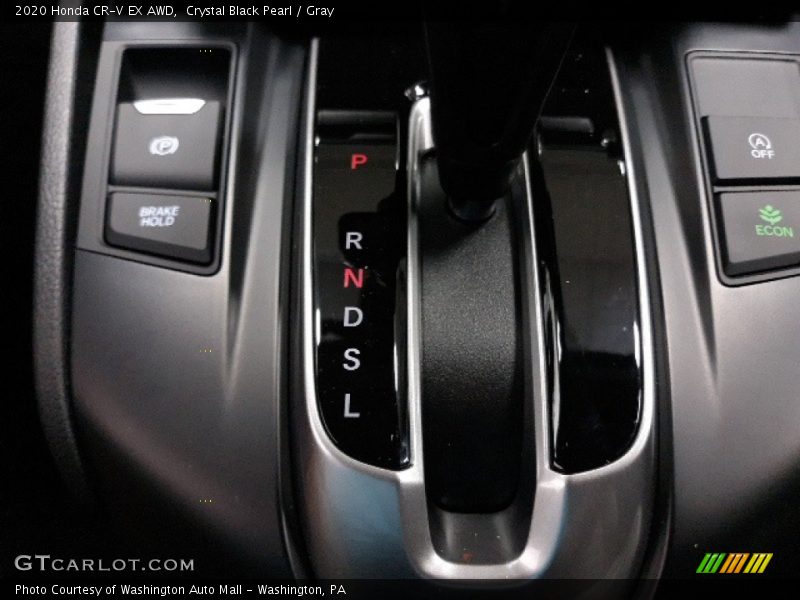 Crystal Black Pearl / Gray 2020 Honda CR-V EX AWD