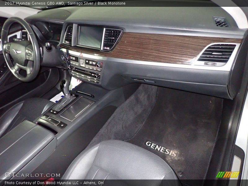 Santiago Silver / Black Monotone 2017 Hyundai Genesis G80 AWD