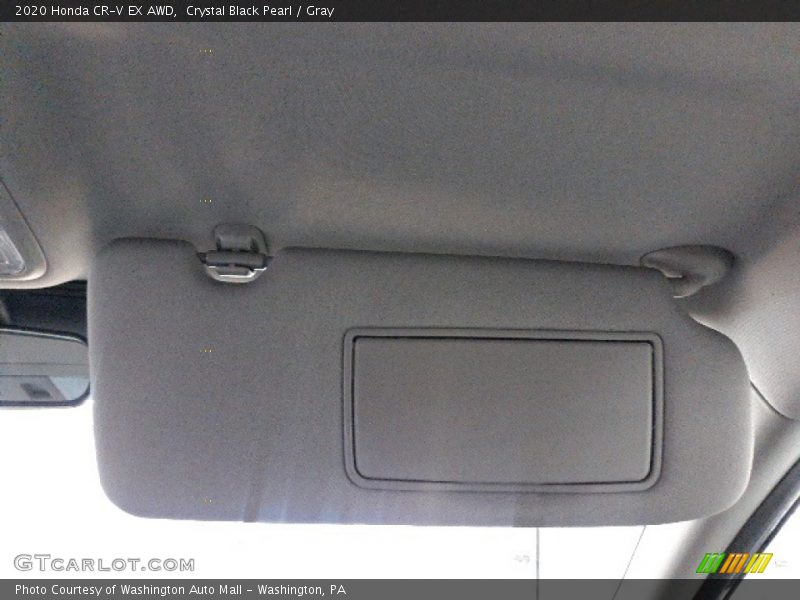 Crystal Black Pearl / Gray 2020 Honda CR-V EX AWD