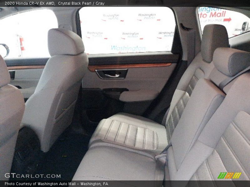 Crystal Black Pearl / Gray 2020 Honda CR-V EX AWD