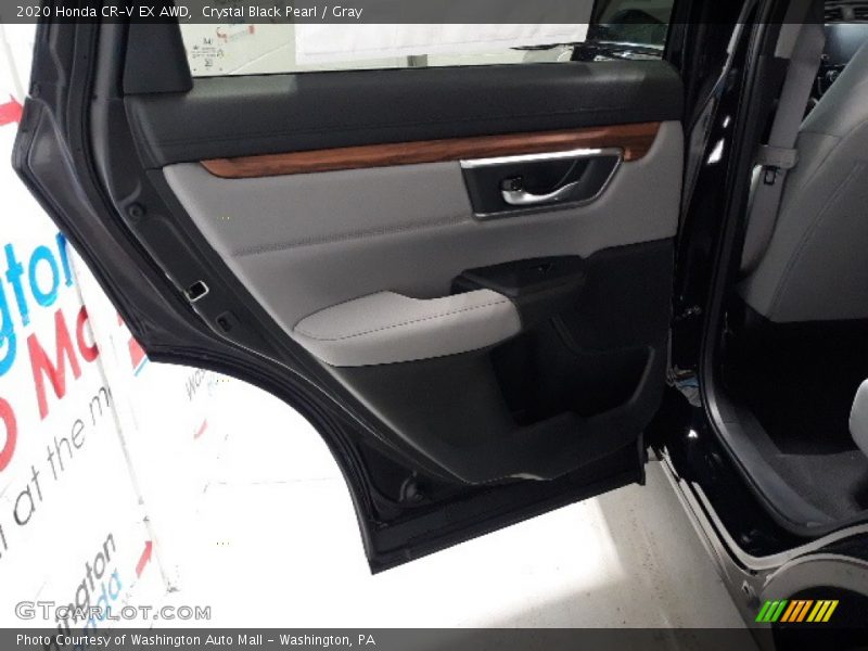 Crystal Black Pearl / Gray 2020 Honda CR-V EX AWD
