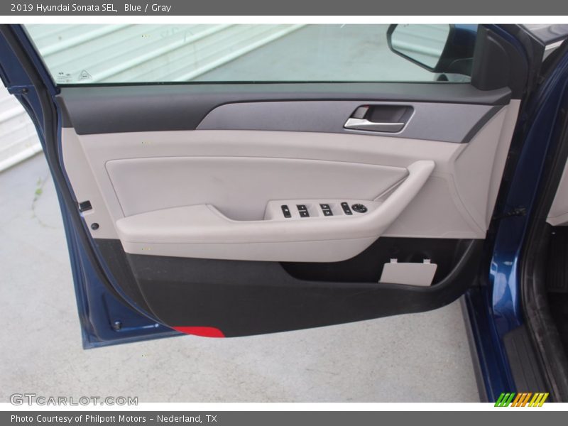 Blue / Gray 2019 Hyundai Sonata SEL