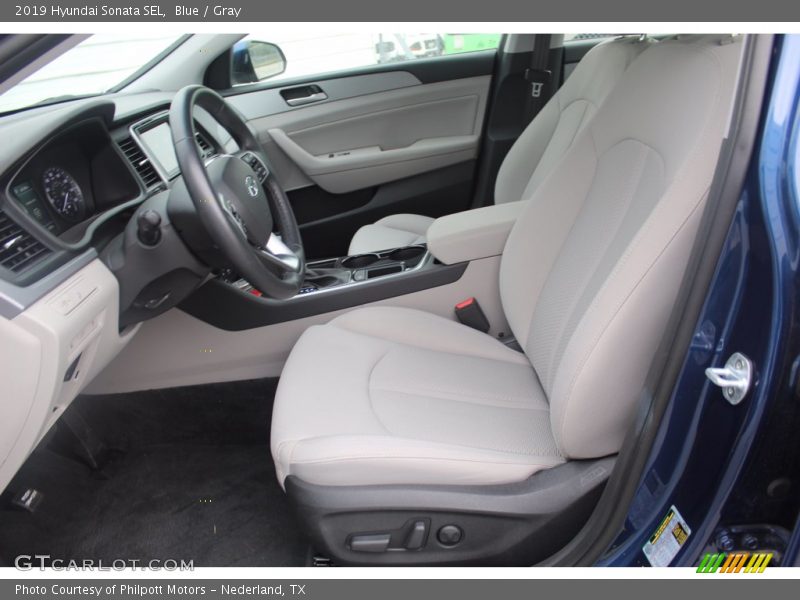 Blue / Gray 2019 Hyundai Sonata SEL