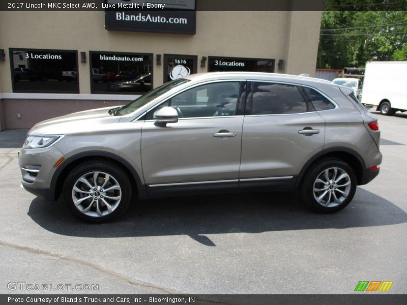 Luxe Metallic / Ebony 2017 Lincoln MKC Select AWD