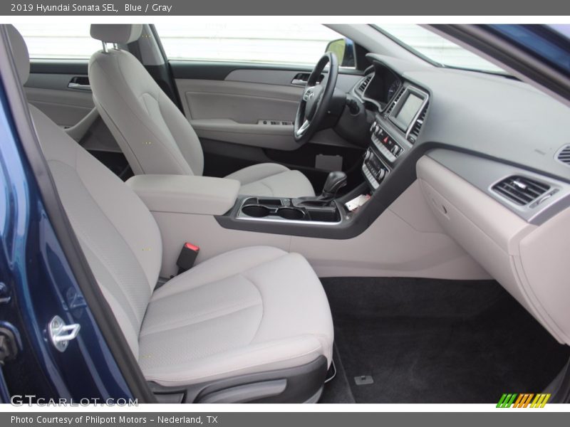 Blue / Gray 2019 Hyundai Sonata SEL