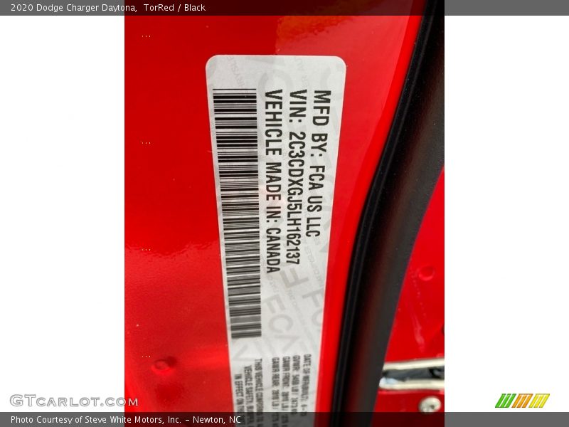 TorRed / Black 2020 Dodge Charger Daytona