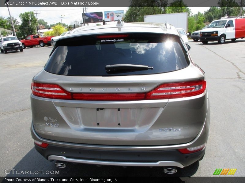 Luxe Metallic / Ebony 2017 Lincoln MKC Select AWD