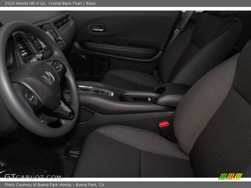 Crystal Black Pearl / Black 2020 Honda HR-V LX