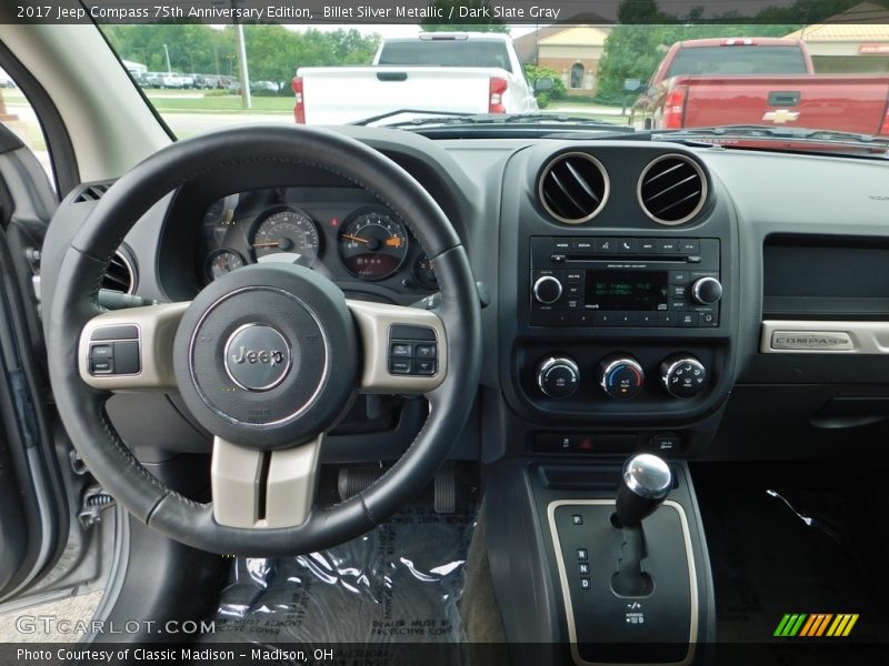Dashboard of 2017 Compass 75th Anniversary Edition
