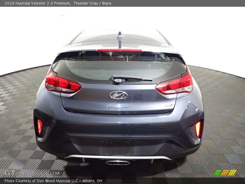Thunder Gray / Black 2019 Hyundai Veloster 2.0 Premium