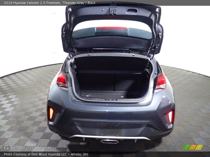 Thunder Gray / Black 2019 Hyundai Veloster 2.0 Premium