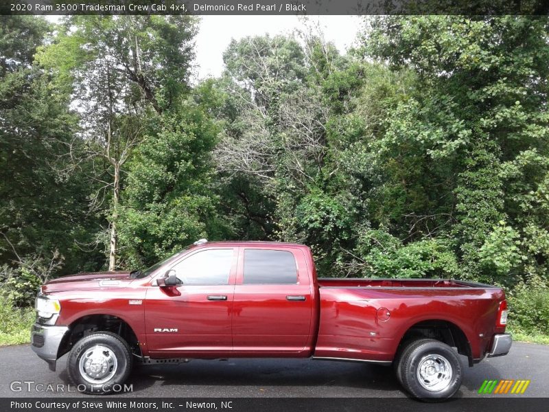 Delmonico Red Pearl / Black 2020 Ram 3500 Tradesman Crew Cab 4x4