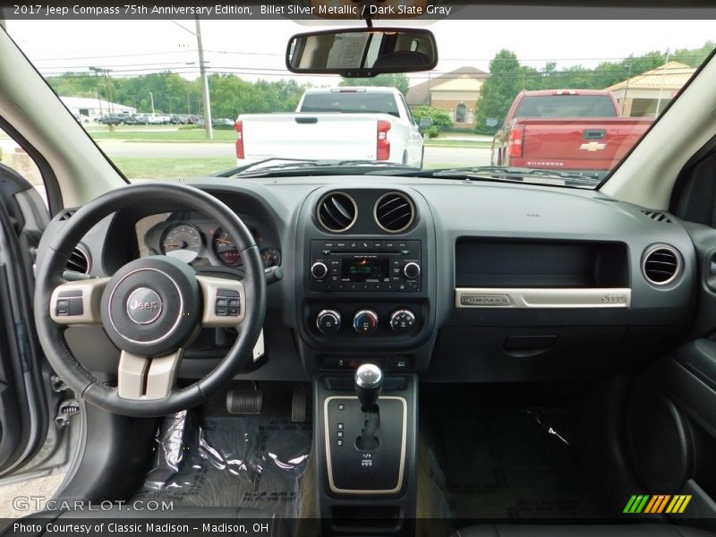 Dashboard of 2017 Compass 75th Anniversary Edition