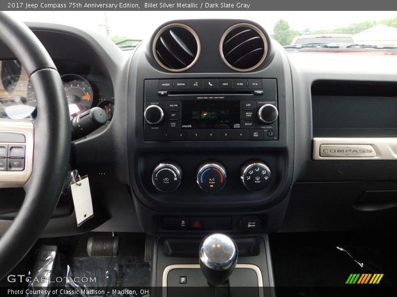 Controls of 2017 Compass 75th Anniversary Edition