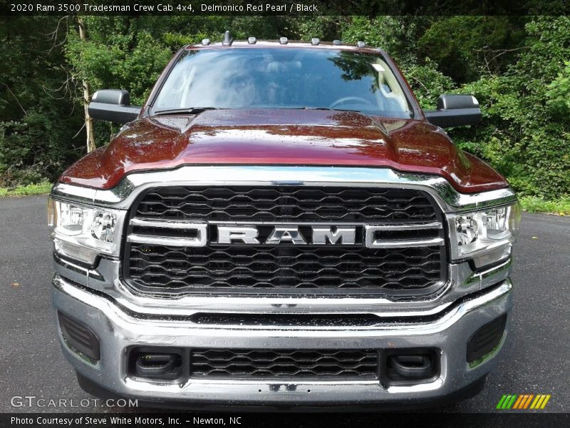 Delmonico Red Pearl / Black 2020 Ram 3500 Tradesman Crew Cab 4x4